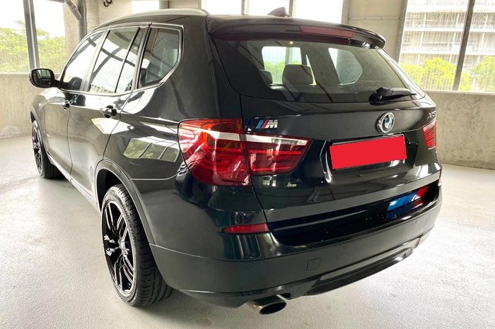 2013 – BMW X3 XDRIVE20I 4WD 2.0 AT BLACK – SLW8326U full