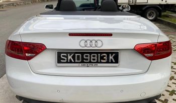 2012 – AUDI A5 CABRIOLET 2.0 AT  WHITE – SKD9813K full