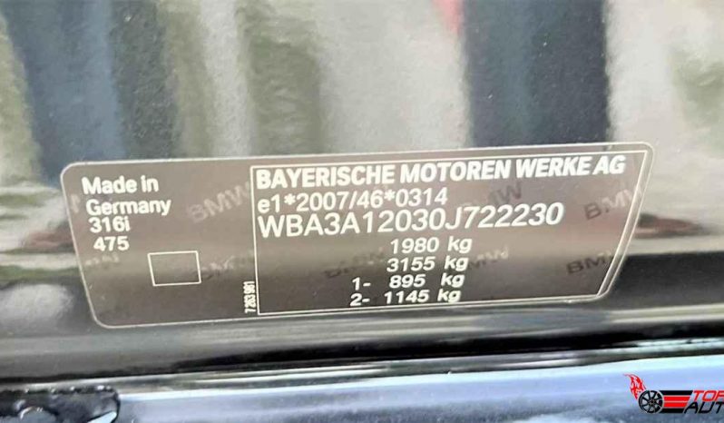 2014 – BMW 316i 1.6AT DAB 4DR ABS HID LEATHER  – SKP6843E full